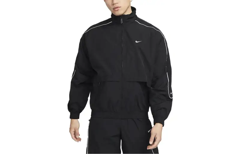 Nike Sportswear Solo Swoosh Woven Track Jacket Asia Sizing