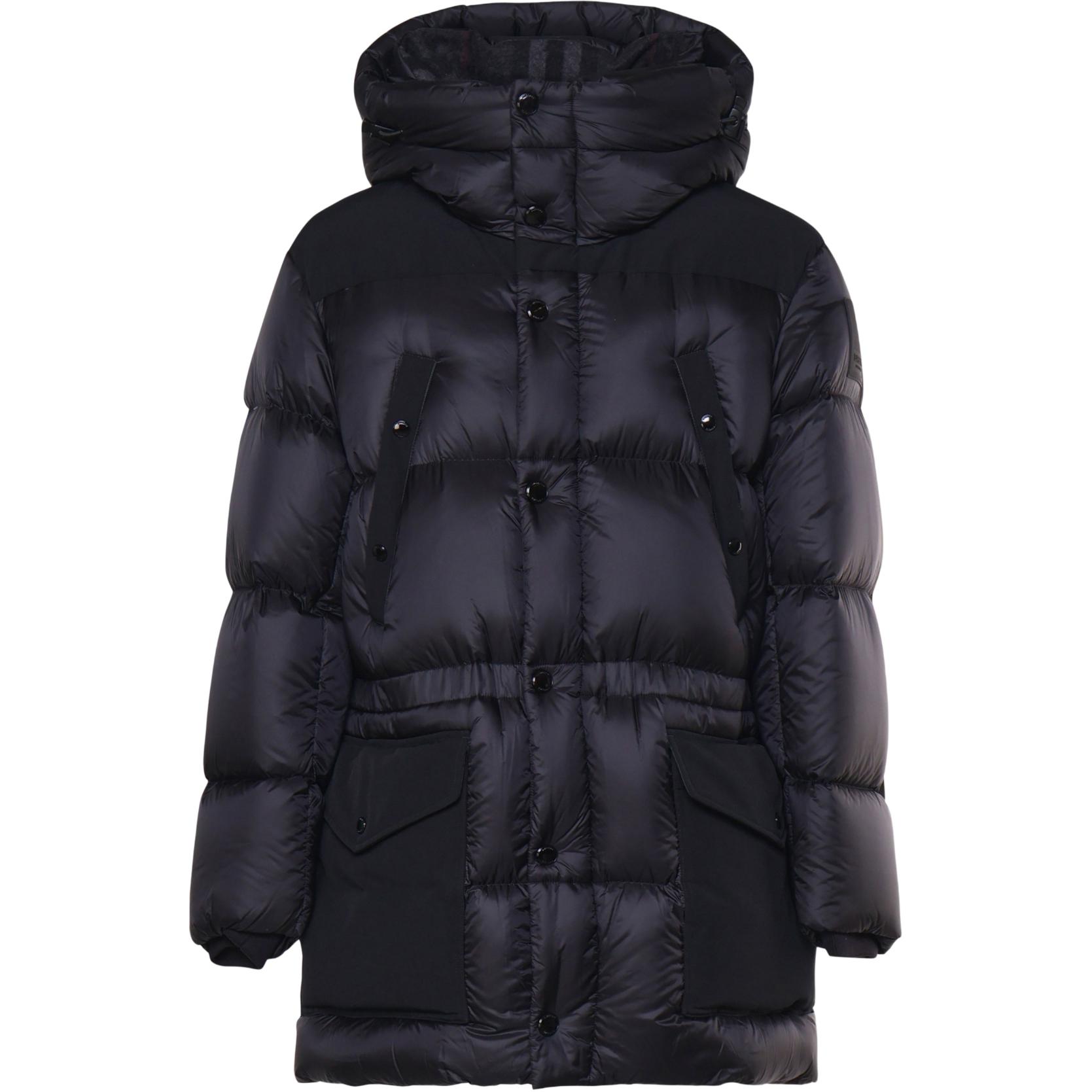 Burberry High Neck Hooded Padded Coat