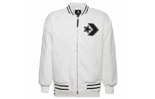 Converse Baseball Jacket Men's White