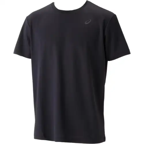 ASICS T Shirts Men's Black Crew Neck