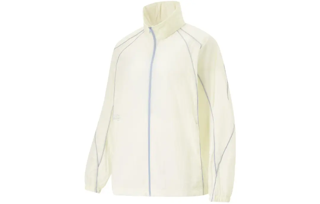 Li Ning Smoothie Sun Protection Clothing Men's Ecru