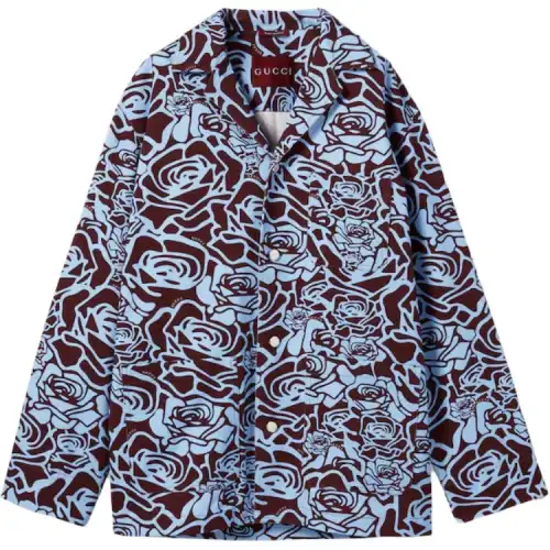 GUCCI Jackets & Coats Men's Blue