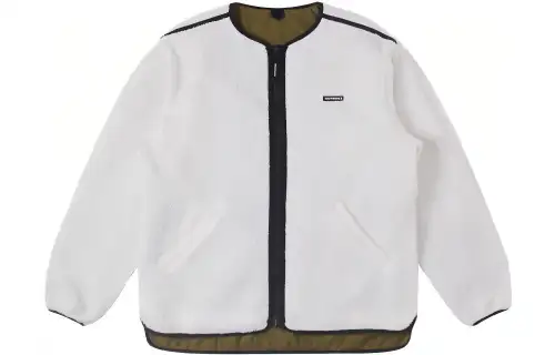 Converse Jackets Men's White Crew Neck Moderate Other