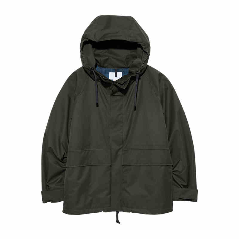 Куртка nanamica FW24 2L Gore-Tex Cruiser Jacket (черная) — Армейский зеленый — фото 3