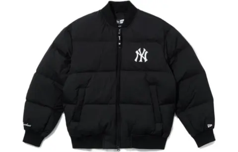 New Era Down Jacket American Unisex Black