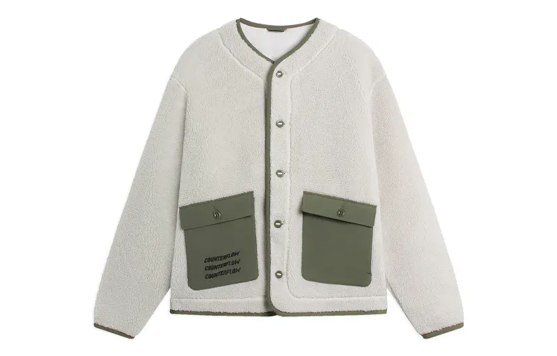 Li Ning CF Tracing Puffer Jacket Unisex Bellflower Gray