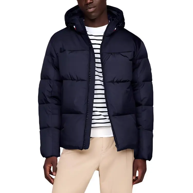 Tommy Hilfiger Puffer Jacket Men's Navy Blue