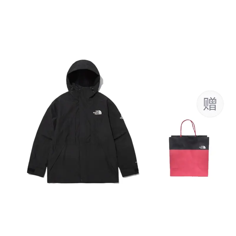 THE NORTH FACE Jackets & Coats Men's Black, Shopping Bag Included