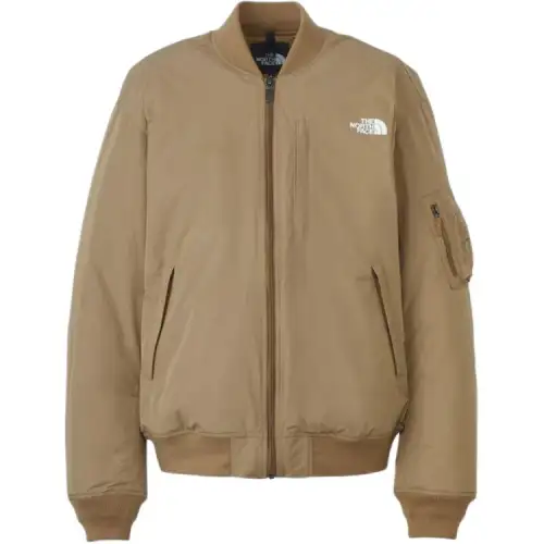 THE NORTH FACE Insulation Bomber Puffer Jacket Men's Dark Khaki