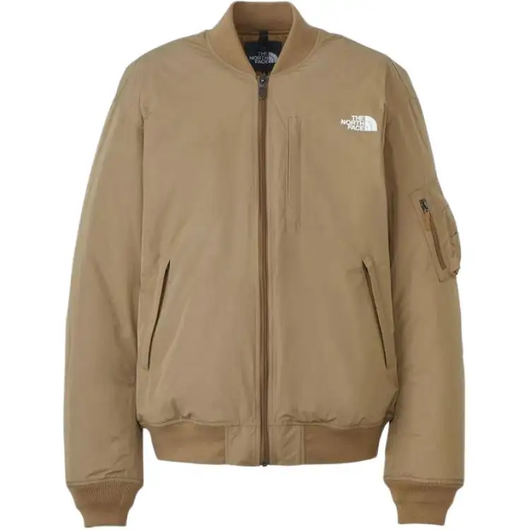 THE NORTH FACE Insulation Bomber Puffer Jacket Men's Dark Khaki