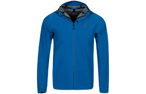 ASICS Accelerate Waterproof 2.0 Jackets Men's Marine Blue Hooded Moderate Other
