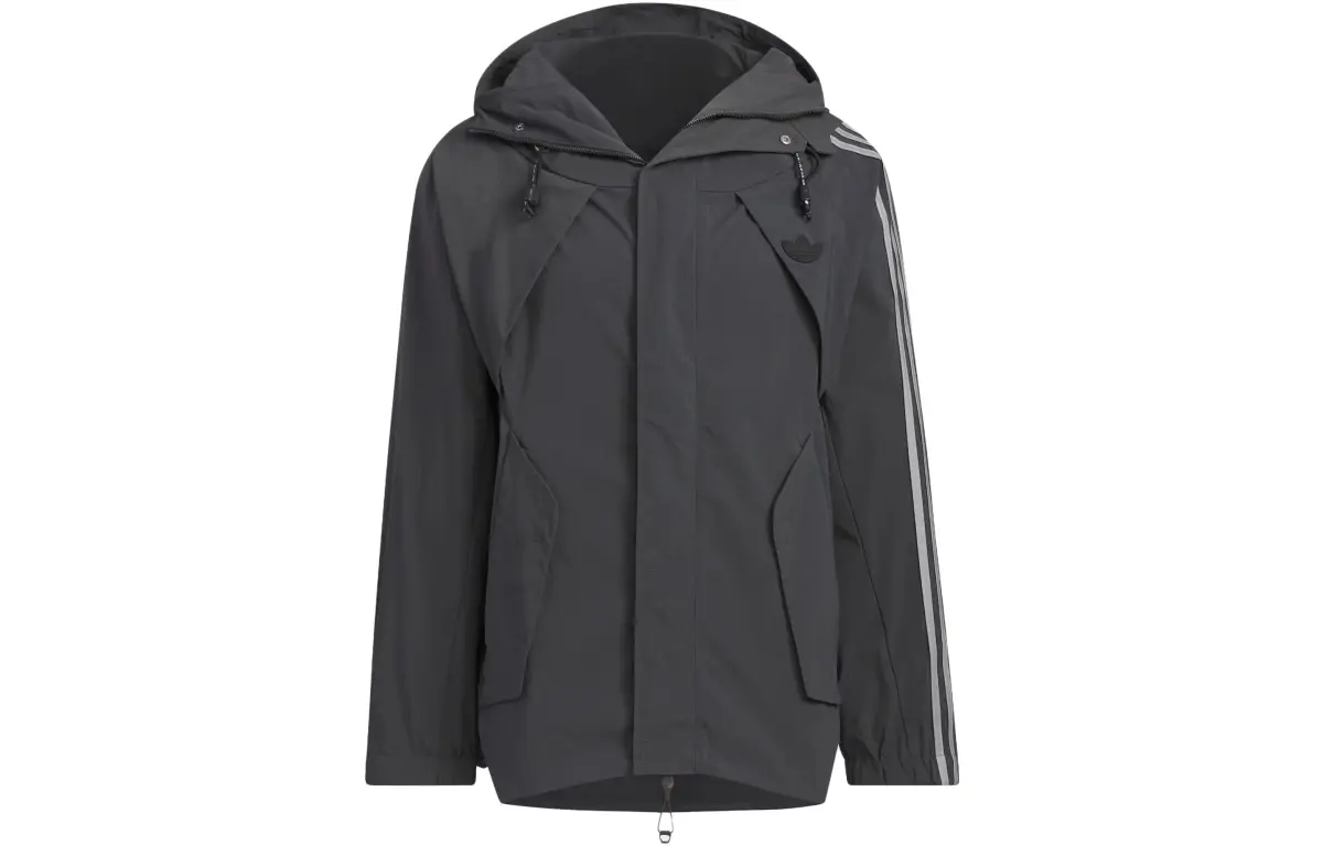 Adidas Originals Jacket Unisex Charcoal Black