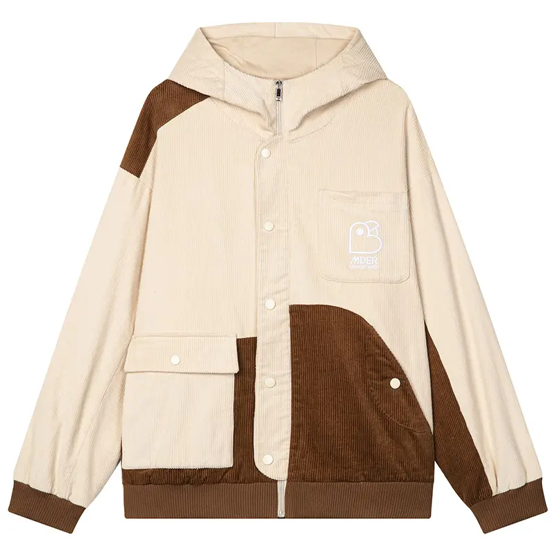 MIND ERROR Corduroy Jackets & Coats Unisex