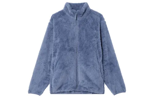 UNIQLO Velvet feel Coat Unisex Sky Blue