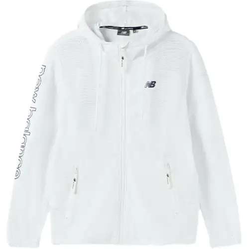 New Balance Jackets & Coats Unisex White