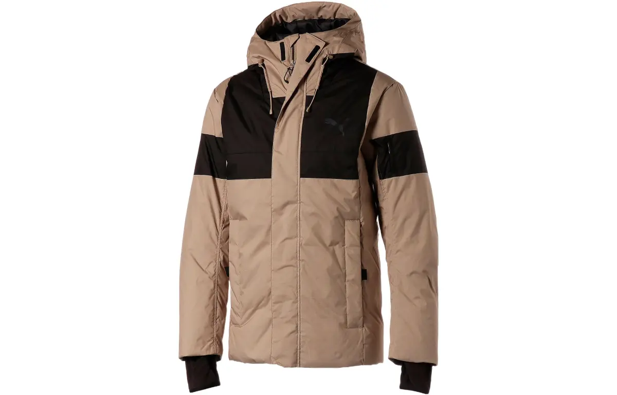 PUMA Down Jacket Men's Light Brown