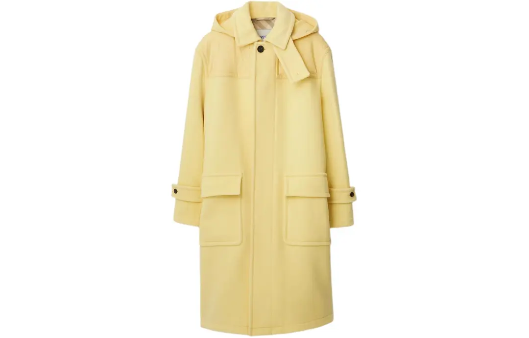 Burberry SS24 Coat Men's Yellow Narcissus