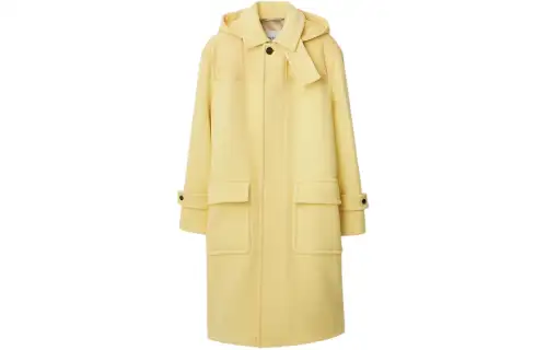 Burberry SS24 Coat Men's Yellow Narcissus