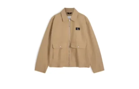 CALVIN KLEIN Jacket Men's Khaki