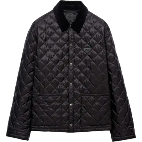 PRADA SS25 Jackets & Coats Men's Black