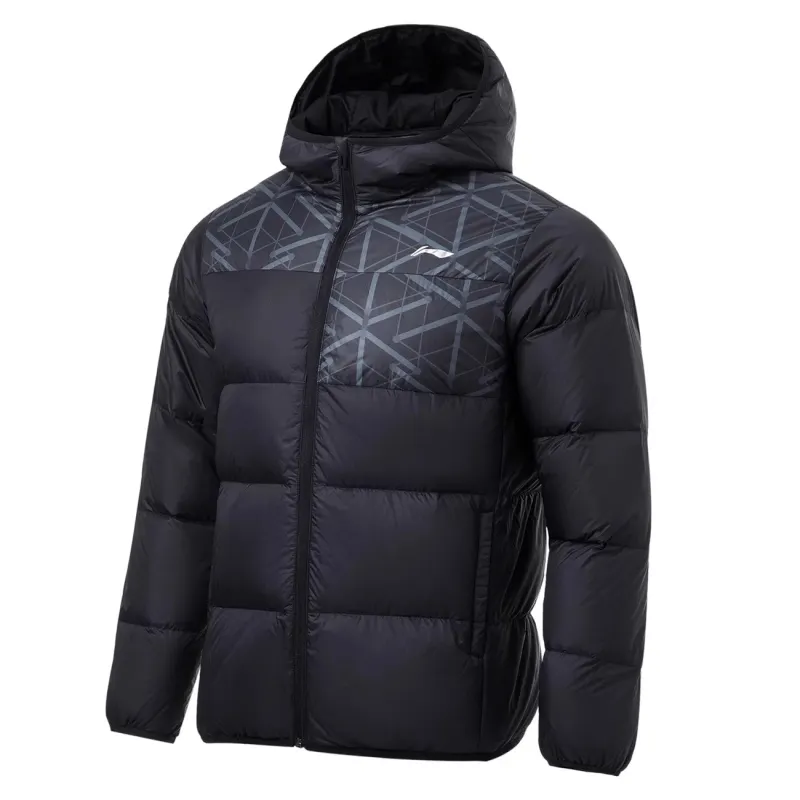 Li Ning Table Tennis Collection Down Jacket Unisex Black