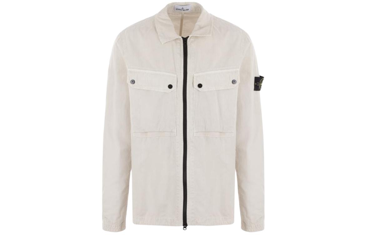 Мужская куртка STONE ISLAND FW23 (молочная)