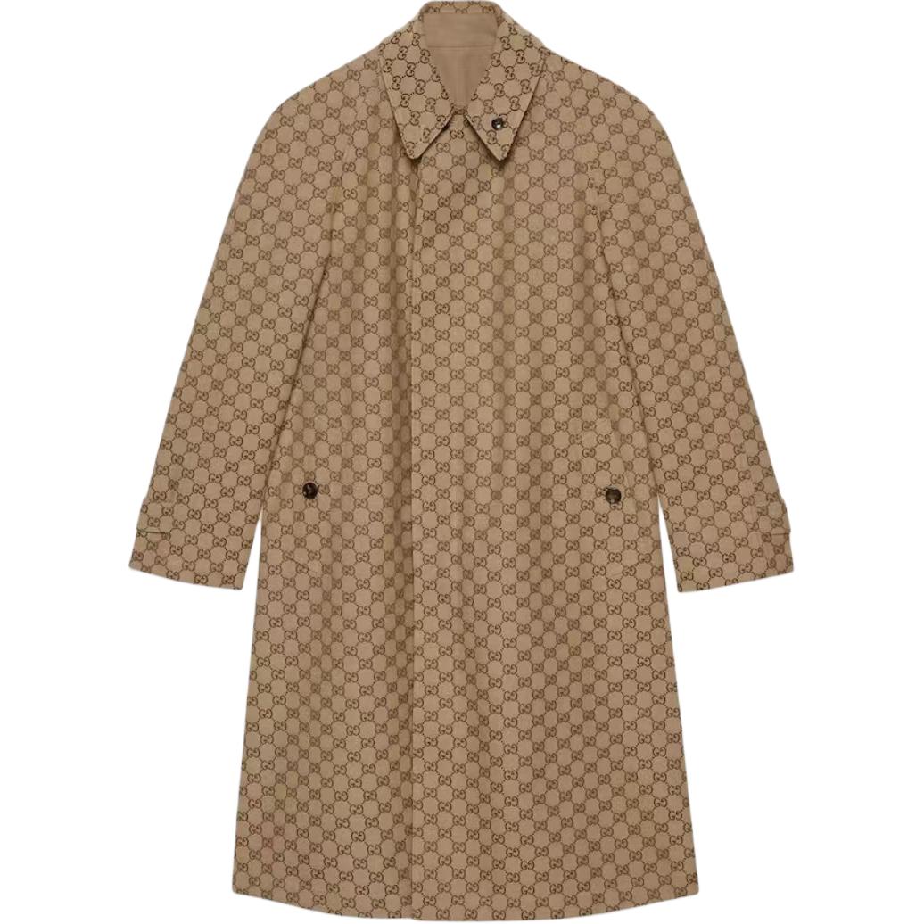 GUCCI Love Parade Coat Men's Camel