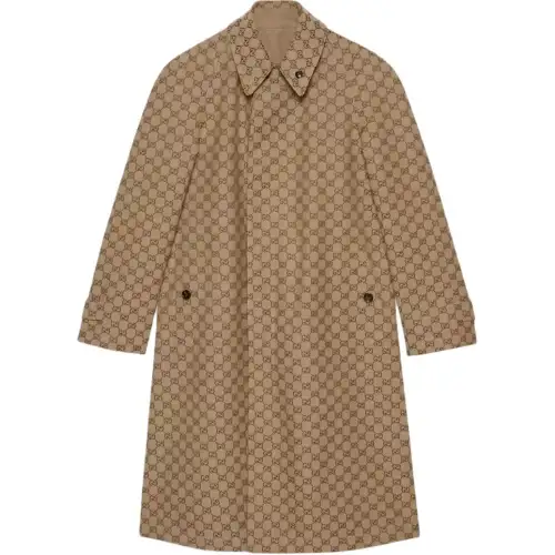GUCCI Love Parade Coat Men's Camel