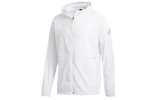 Adidas Windproof Sun Protection Clothing Men's White