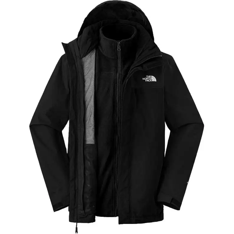 THE NORTH FACE Urban Exploration Waterproof And Windproof To Keep Warm Windbreaker Jacket Men's Cosmic Black