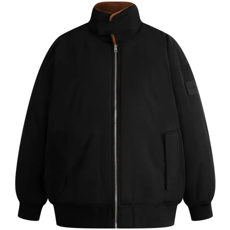 CALVIN KLEIN Puffer Jacket Men's Space Black/Coffee Brown