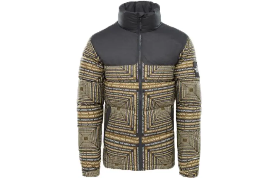 THE NORTH FACE 1992 Collection Down Jackets Men's Fir Green Stand Collar Moderate Other