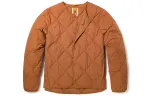 Timberland Down Jackets Men's Medium Brown Crew Neck Thickened Down Jacket