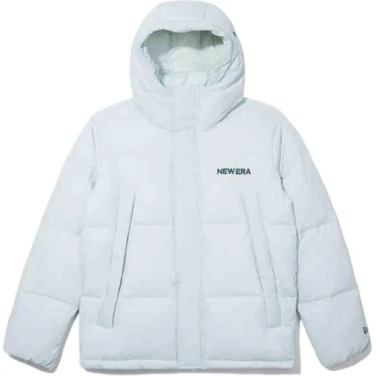 New Era Down Jackets Unisex Green Hooded (Non-detachable) Moderate