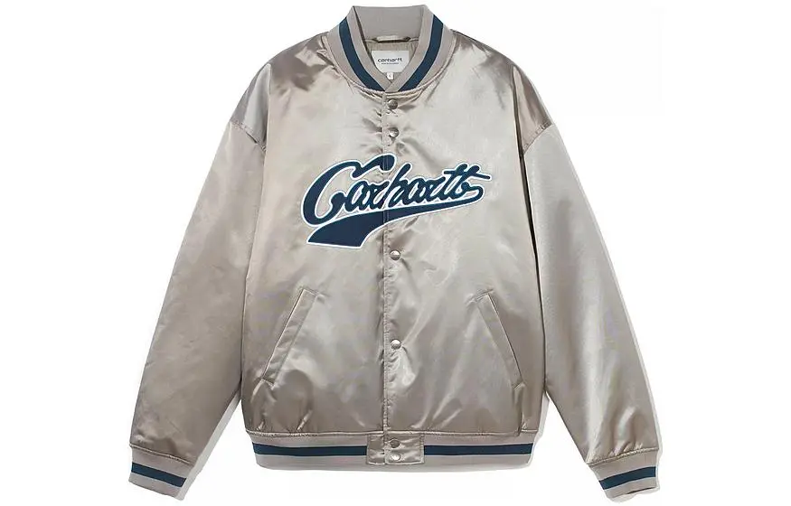 Carhartt Wip logo-patch bomber jacket