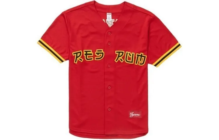 Supreme Rum Baseball Jersey