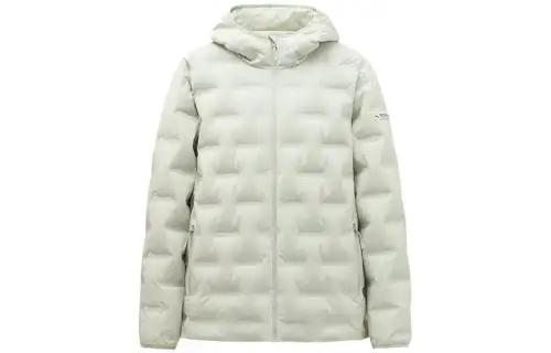 ANTA Variety Training Collection Down Jackets Men's Light Xī Green Hooded Thin Down Jacket