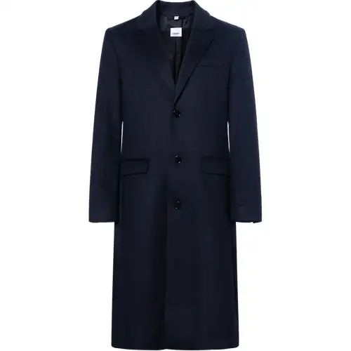 Burberry FW23 Coat Men's Dark Blue