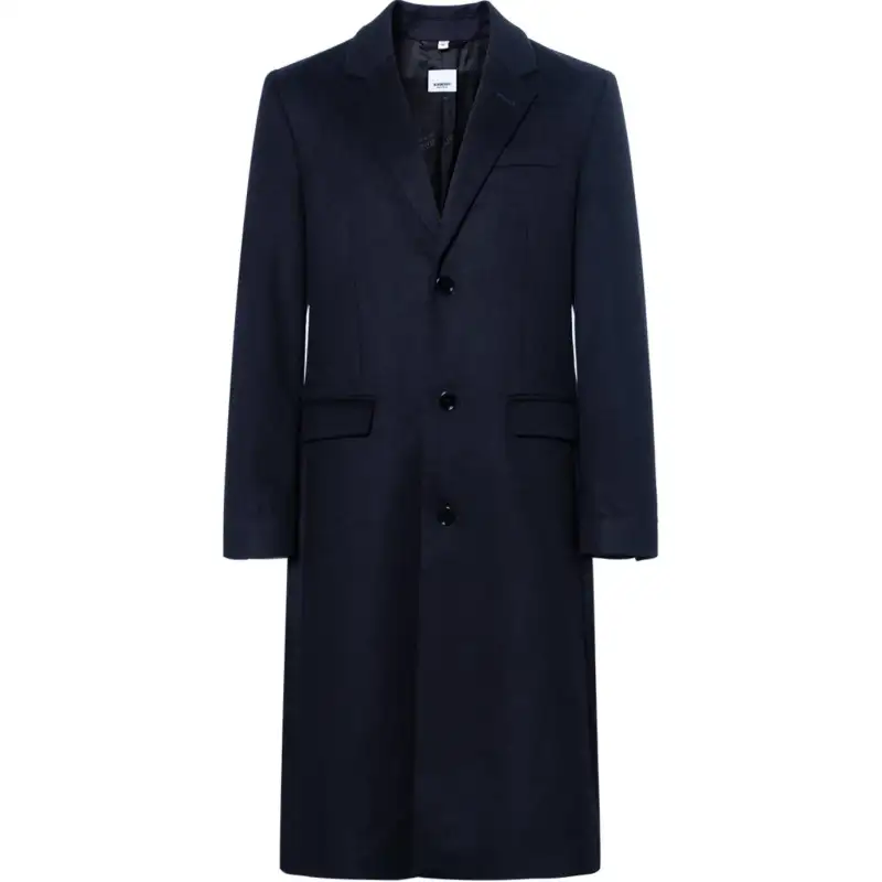 Burberry FW23 Coat Men's Dark Blue
