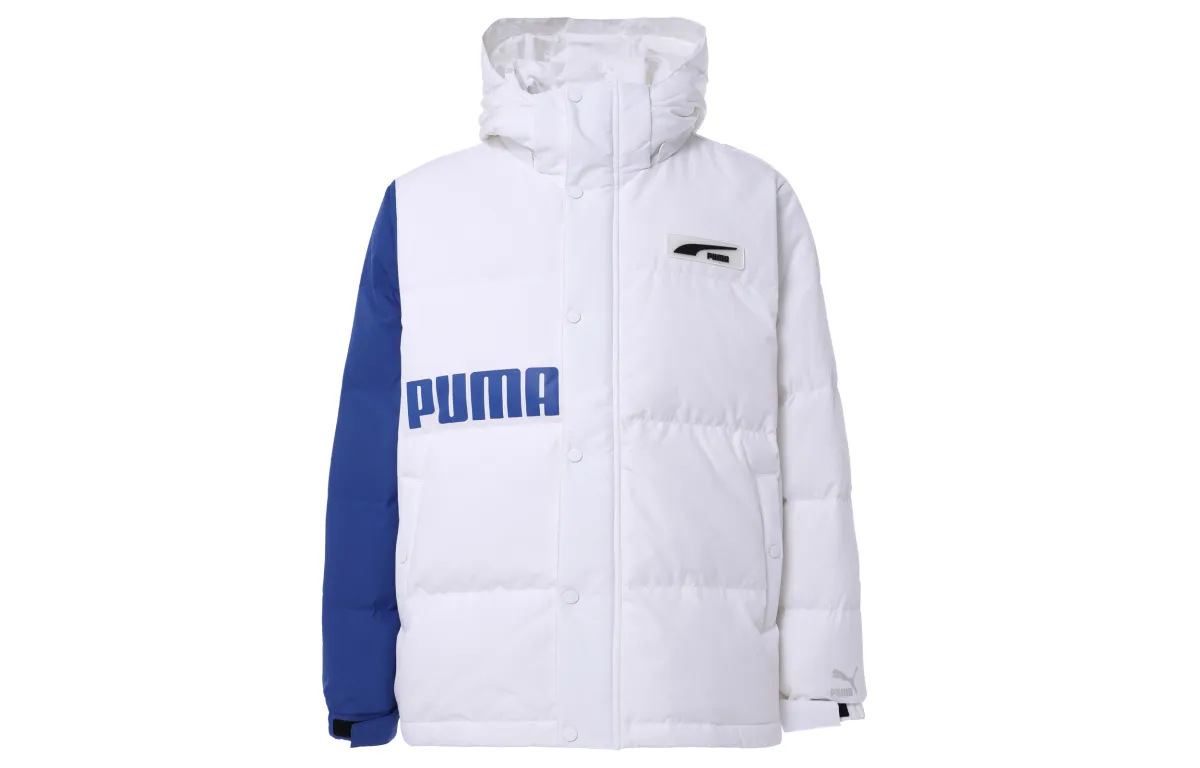 PUMA Down Jacket Unisex Blue White