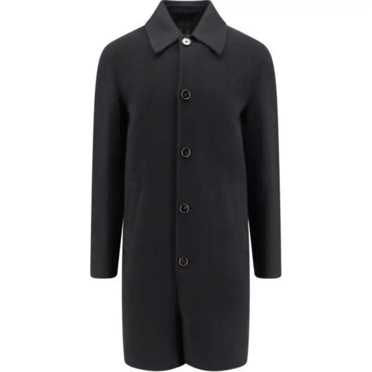 Burberry Single Breasted Mid Length Coat