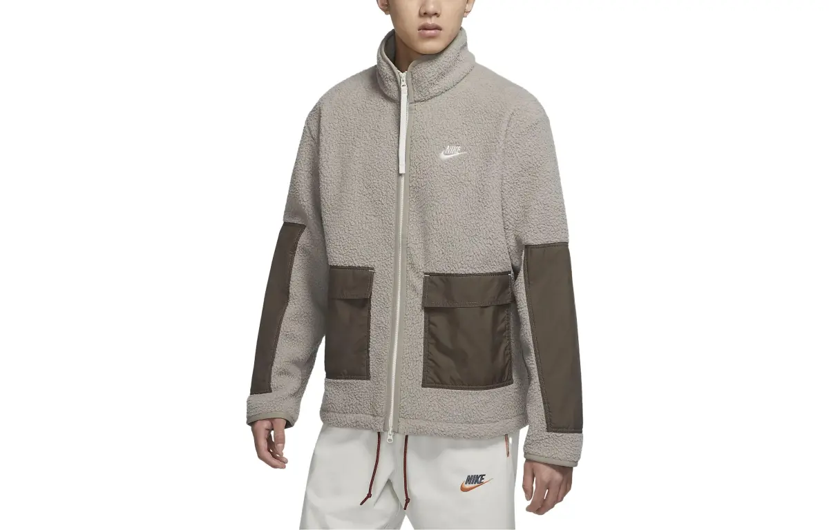 Nike Fleece Clothing Men's Gray