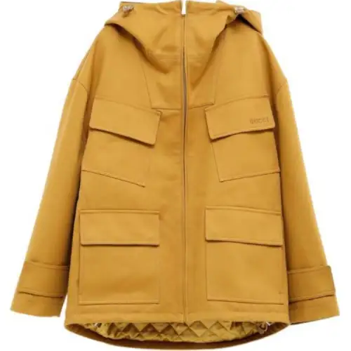 GUCCI Jackets & Coats Men's Yellow
