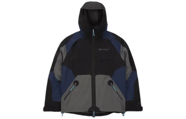 Nike ISPA Jackets Unisex Black Hooded Moderate Other