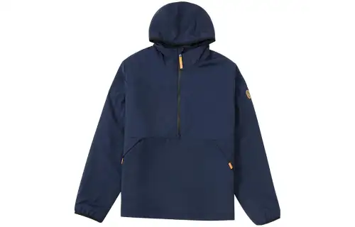 Timberland Puffer Jackets Men's Blue Hooded Moderate Puffer Jacket