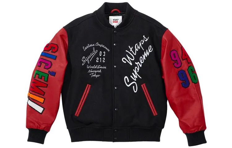 Supreme X Wtaps Varsity Jacket