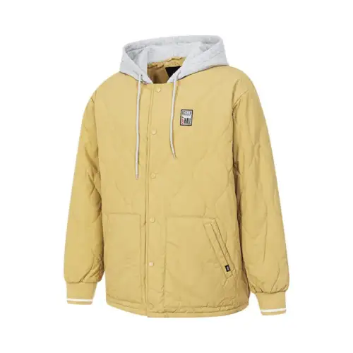 Vans Puffer Jacket Men's Yellow