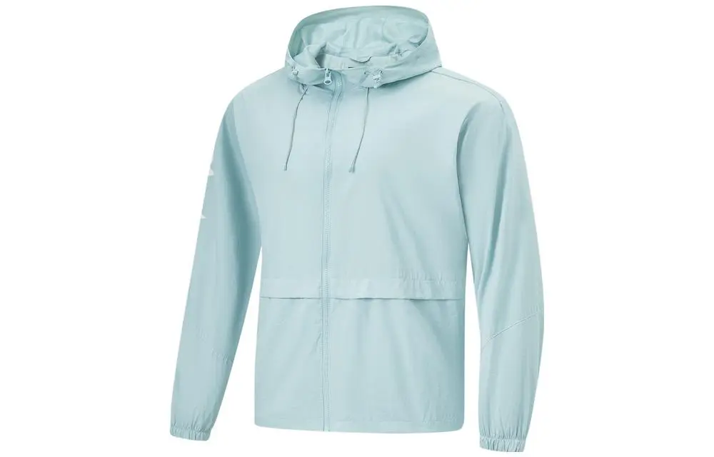 Li Ning Fitness Series Breathable And Waterproof Sun Protection Clothing Men's Milk Blue