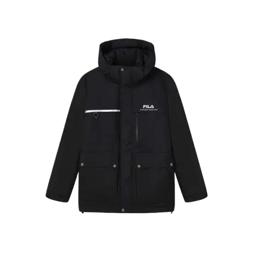 FILA Down Jacket Men's Jet Black