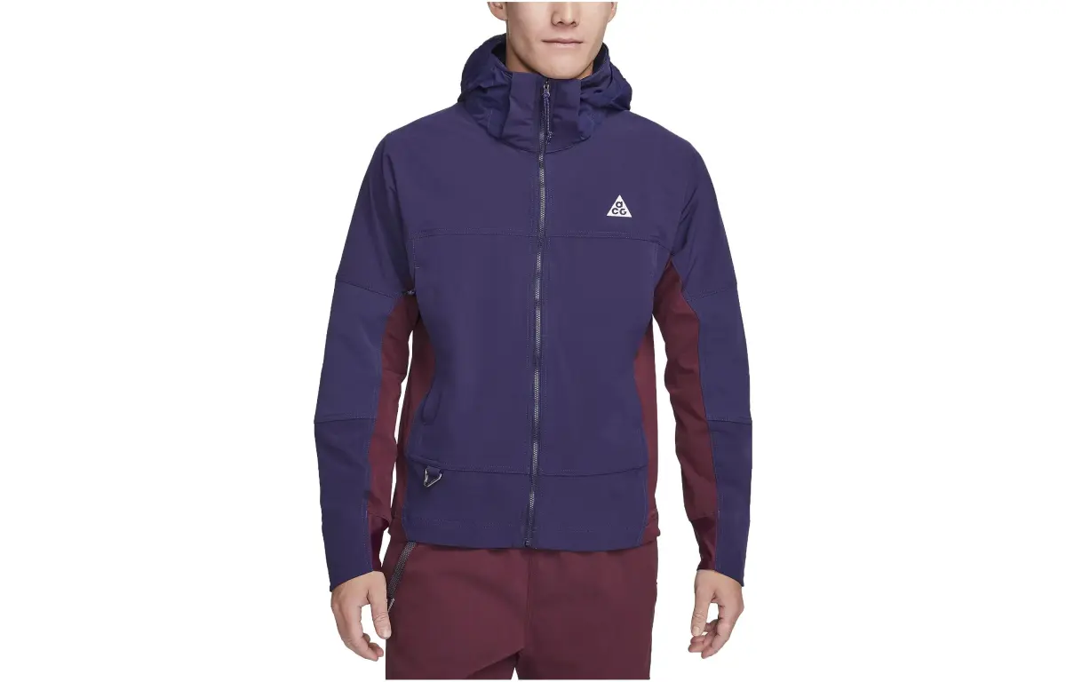 Nike ACG Jackets Men's Purple Hooded Moderate Other